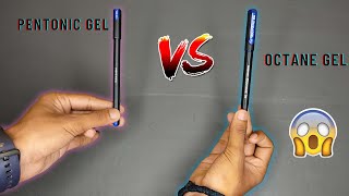 Pentonic Gel Vs Octane Gel Detailed Comparison 😱💥| Best Gel Pen Under Rs 10 | #pentonic #gelpens