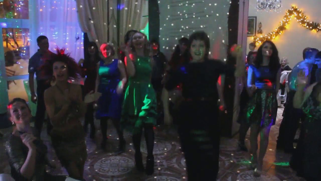 Джаз дэнс в банкетном зале Шекспир Новогодний корпоратив 1 - YouTube