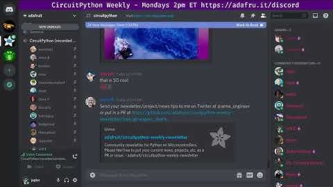 CircuitPython Weekly Meeting for August 17, 2020 @circuitpython #circuitpython #adafruit