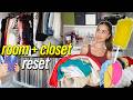 Closet Cleanout + Room Reset 2026 🫧