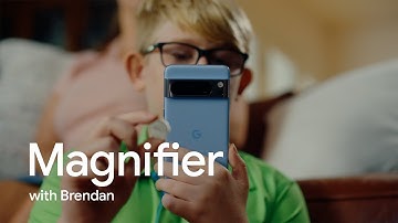 Magnifier on Google Pixel