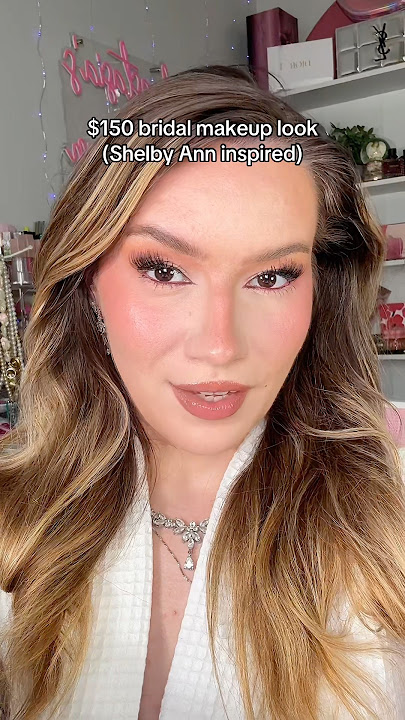 $150 BRIDAL MAKEUP⁉️✅ #bridalmakeup