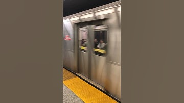 TTC Line 1 Yonge-University Toronto Rocket Departing Station