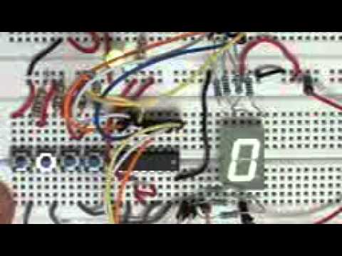 Experiments 4.3 Binary Coded Decimal (BCD) to 7 Segment Display Example.3gp
