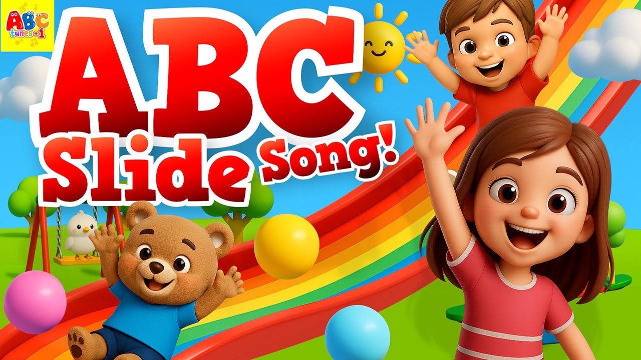 Let's Slide Down! The ABC Slide Song - ハナちゃんと歌う！ - YouTube