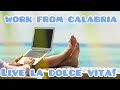CALLING ALL DIGITAL NOMADS!! New Italian visa makes it easy!! Live in #calabria #liveinitaly #italy