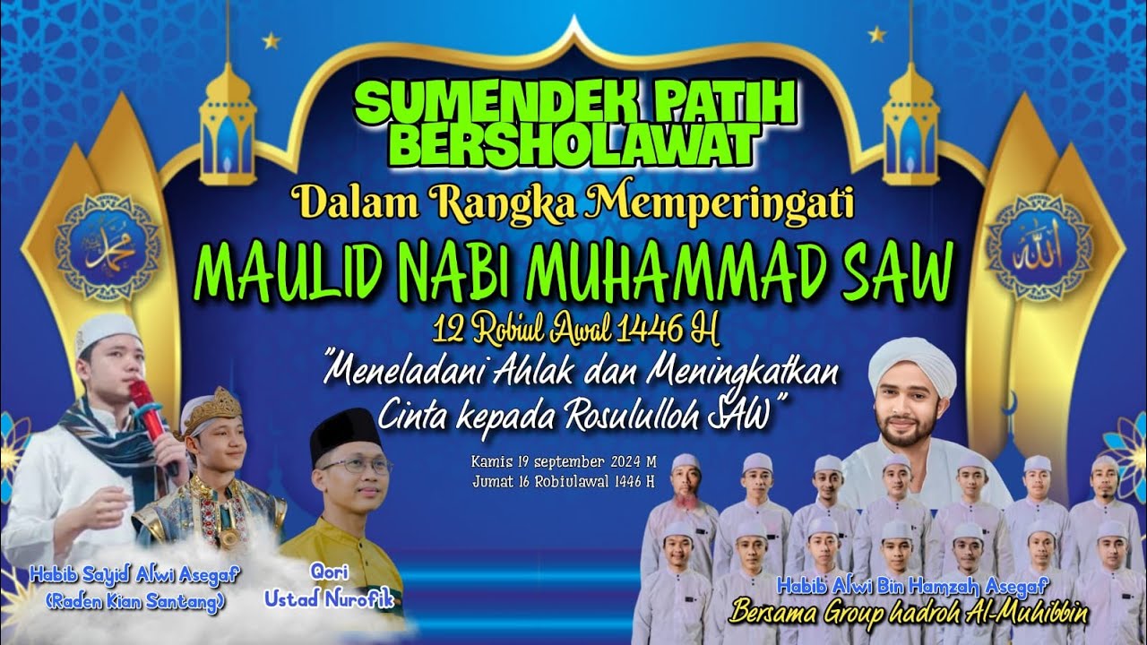 [LIVE] SUMENDEK BERSHOLAWAT