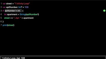 Learn Swift: Check if optional variable contains a value (Chapter 4 Challenge 3)