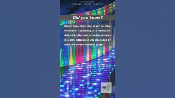 Sanger Sequencing simplified