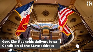 Iowa Gov. Kim Reynolds delivers 2024 Condition of the State address