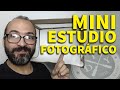 MINI ESTÚDIO FOTOGRÁFICO PARA MÁSCARA DE PROTEÇÃO - FAMÍLIA DIY