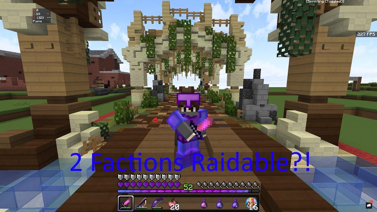 Frusky Factions - 2 Facs Tegelijk Raidable?!