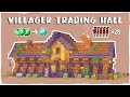 Minecraft How To Build A Villager Trading House Tutorial EASY 
