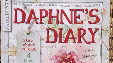 Daphnes Diary No 3 2021 Flip Through ( No talking just the birds😊) #daphnesdiarymagazine