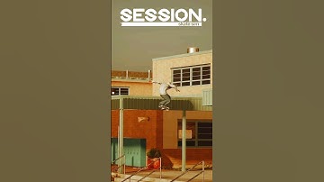 Ghetto Bird (manual catch) to Barley to Fakie roof to rail gap | Session: Skate Sim #session