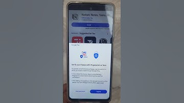 verify purchases with fingerprint or face play store #android #playstore #google