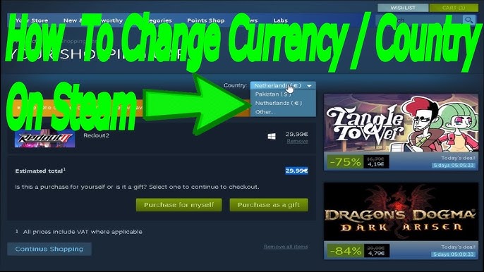 How to Change Your Steam Region? Change Steam Country Easily (2023)