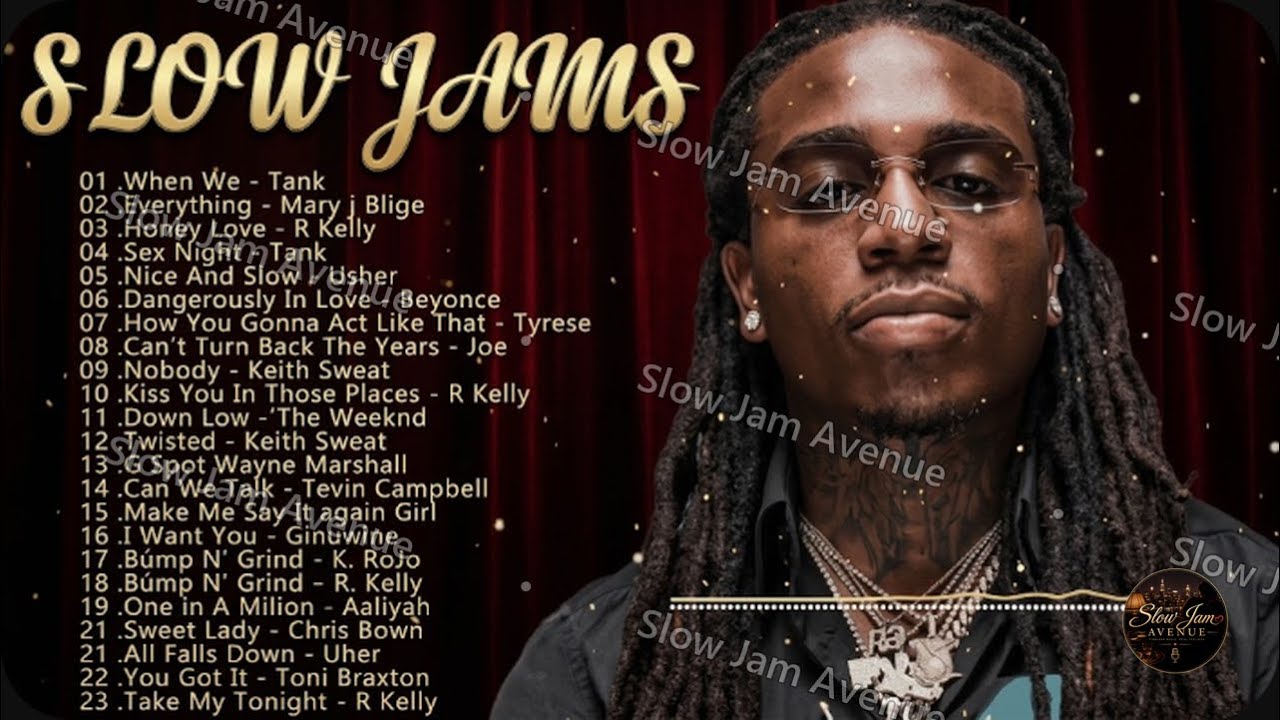 Chill R&B Slow Jams Playlist - Ultimate Late Night Bedroom Vibes - Usher, Tank, Jacquees & M