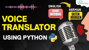 Voice Translator 🔊 using Python Codes