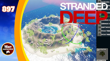 Breaking Lines Of Sight On Long Beaches - Caldera Map Build - Stranded Deep (897)