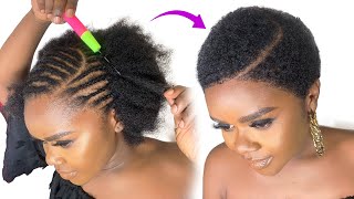 Trying Tiktok low cut crochet hairstyle With C-curve/ Beginner Friendly