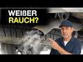Weißer Rauch aus Dieselabgasen? Das bedeutet es wirklich!