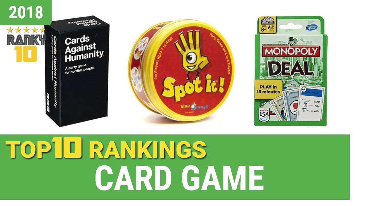 Best Card Game Top 10 Rankings, Review 2018 & Buying Guide - YouTube