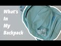 What's in My Korean-Style Backpack | *aesthetic*