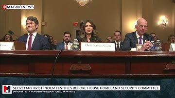 🇺🇸 Homeland Security Secretary Kristi Noem Testifies Before House Panel on Worldwide Threats [LIVE]