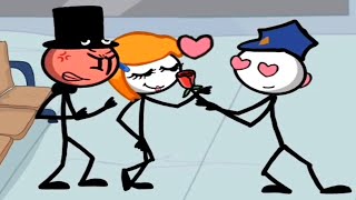 Rescue the Lover - Stickman Puzzle Jailer Breaker  - Levels 11-20 - Gameplay Walkthrough screenshot 5