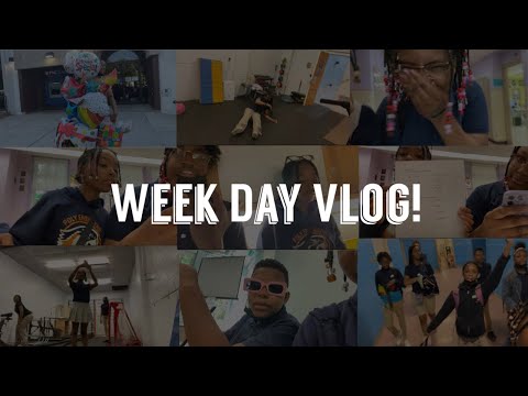 weekday school vlog!! crazy friends, classwork, party, etc | kendall janea