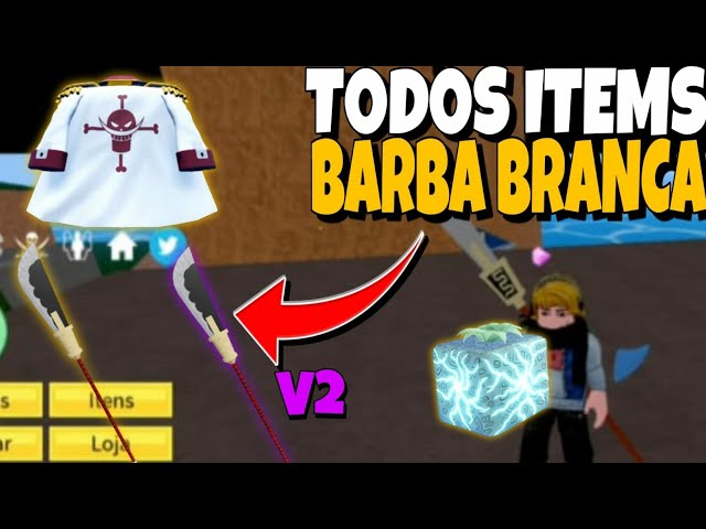 COMO PEGAR A CAPA E A BISENTO V2 DO BARBA BRANCA NO HAZE PIECE! (ROBLOX) 