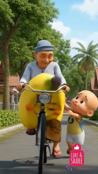 Upin Di tinggal opah Karena nakal 🤣😭#upinipin #upinipinselamanya #trending #cartoon