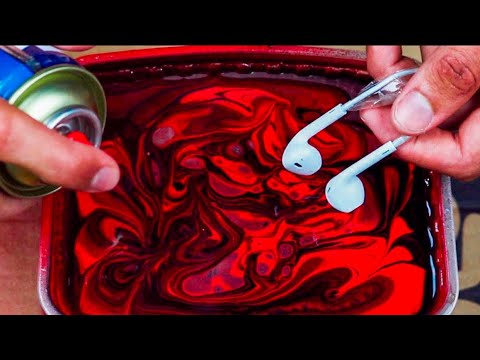 PINTEI UM FONE NA ÁGUA | HYDRO DIPPING