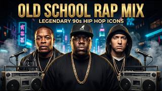 90s Hip Hop Legends Vibe 🔥 2Pac, Snoop Dogg, Dr. Dre, Biggie | Ultimate Old School Rap Mix