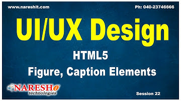 Session:22 | HTML5 Figure, Caption Elements | UI/UX Tutorial | UI Technologies