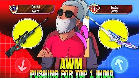 Pushing Top 1 Title In Awm | Free Fire Solo Rank Pushing With Tips And Tricks | Ep-1