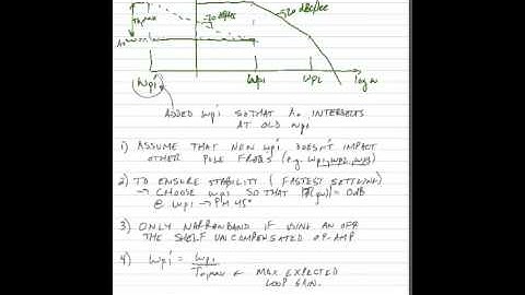 ECE 3110 - Lecture 16 - Part 2 - Op amp Compensation - Narrowbanding
