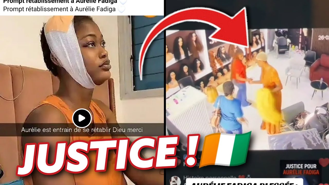 Affaire Aurélie Fadiga en Côte d'Ivoire 🇨🇮 2 ans de prison pour l'agresseur 
