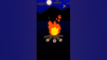 Membuat animasi Api Unggun #animation #animasi #flipaclip #art #fyp #trending