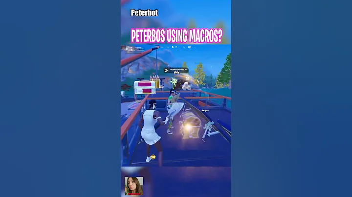 Peterbot Has the Best Keyboard Or Uses Macros? 😭 #fortnite