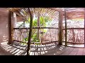Nomade Tulum Mexico - Suite Front Balcony - GoPro Fusion Virtual Reality 360 Video