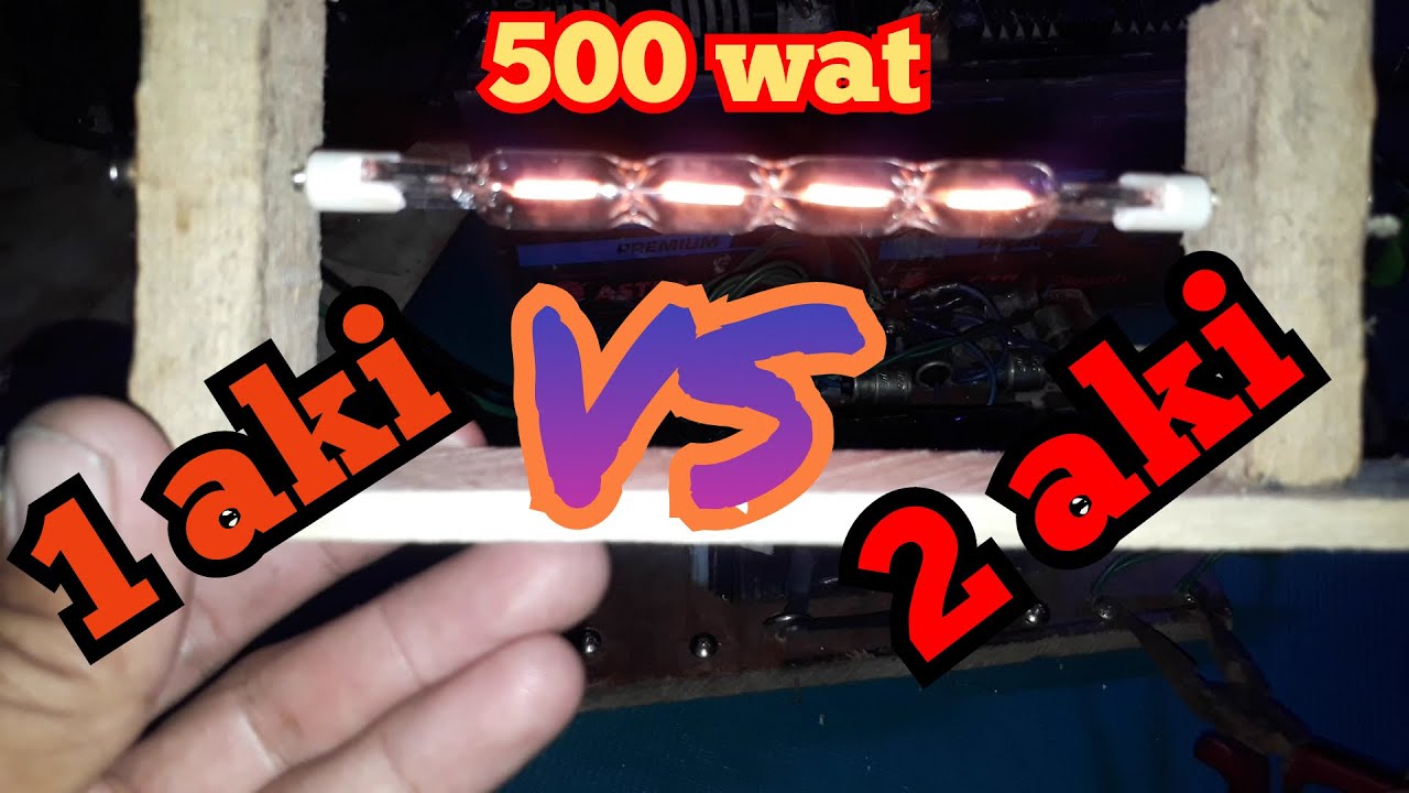 Setrum ikan platina 1 aki vs 2 aki, apa bedanya