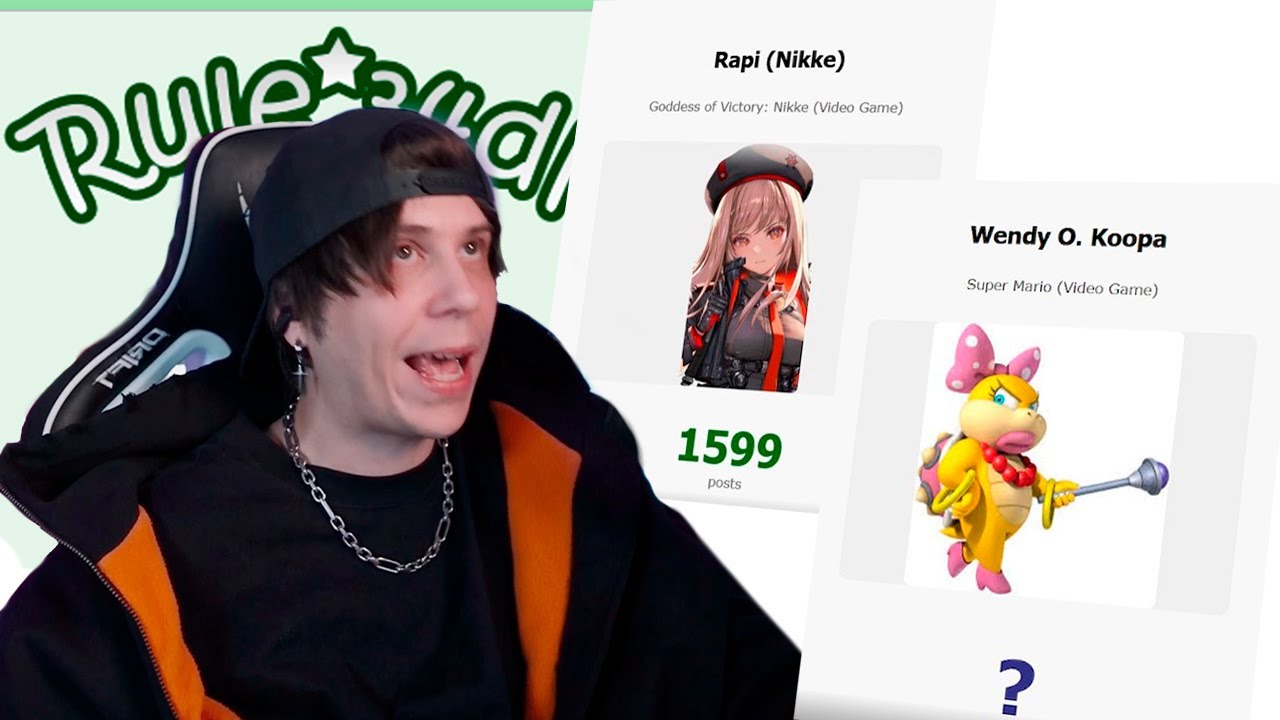 Rubius adivina que personaje tiene mas rul3