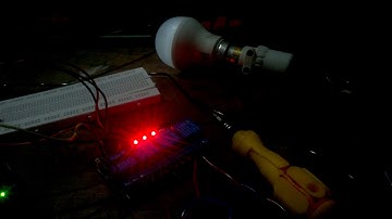 Home Automation With Arduino Uno And 4 Channel  relay board