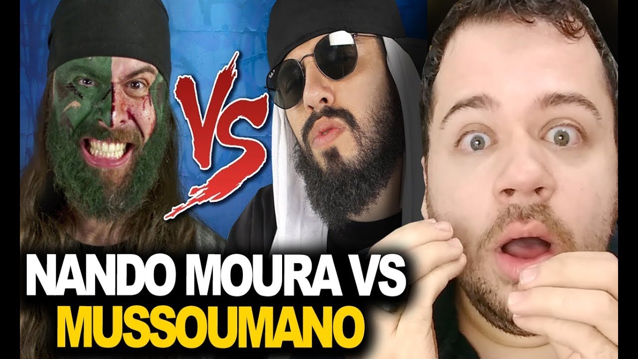 Nando Moura VS. Mussoumano | Batalha de Youtubers (Mussoumano) - REACT
