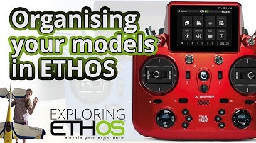 Organising your models in ETHOS