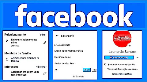 Como personalizar o status de relacionamento no Facebook?
