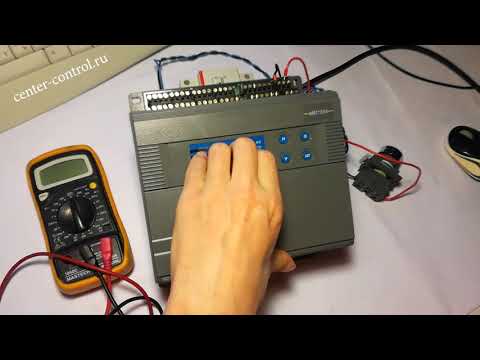 Обзор панели управления и индикации на дисплее контроллера Johnson Controls серии DX-9100. Часть 2.