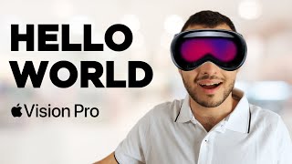 I created my first visionOS App!